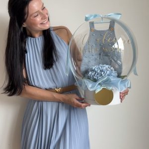 The Viral Blue Baby Outfit Bobo Balloon